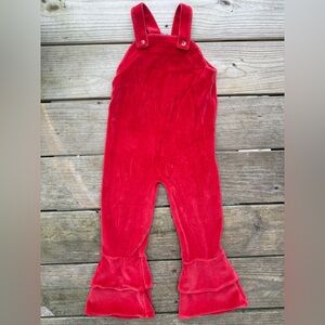 kate quinn - organic cotton velour jumpsuit - 4T